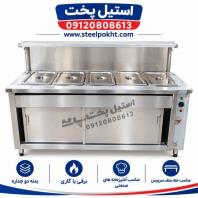 کانتر گرم صنعتی استیل، کانتر گرم سلف سرویس رستورانی