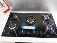 اجاق گاز رومیزی صفحه ای استیل شیشه ای