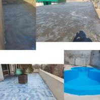 رنگ آمیزی ترمییم عایق بندی استخر با مواد نانو