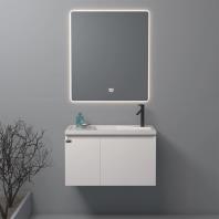 ست کابینت و روشویی آلکا مدل 3070 به همراه آینه بک لایت