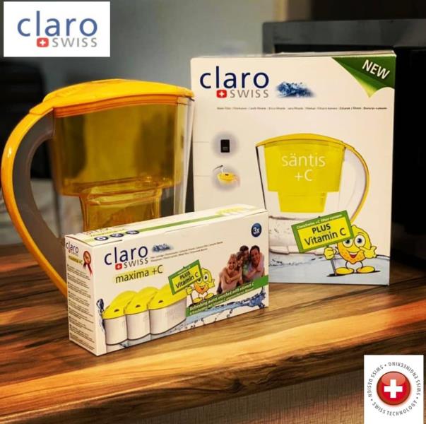 پارچ تصفیه آب به همراه ویتامین سی، اولین نماینده انحصاری Claro سوییس